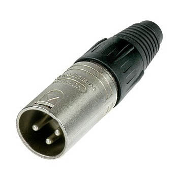 Neutrik 3 Pin XLR Male Connector NC3MX Neutrik 3 Pin XLR Male Connector NC3MX